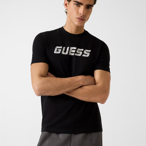 Guess Ανδρική κοντομάνικη μπλούζα Printed logo T-shirt